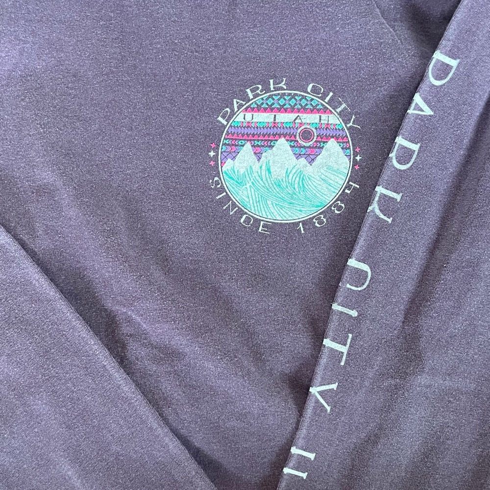 NEVERWORN Purple Long Sleeve Shirt - Picture 4 of 5